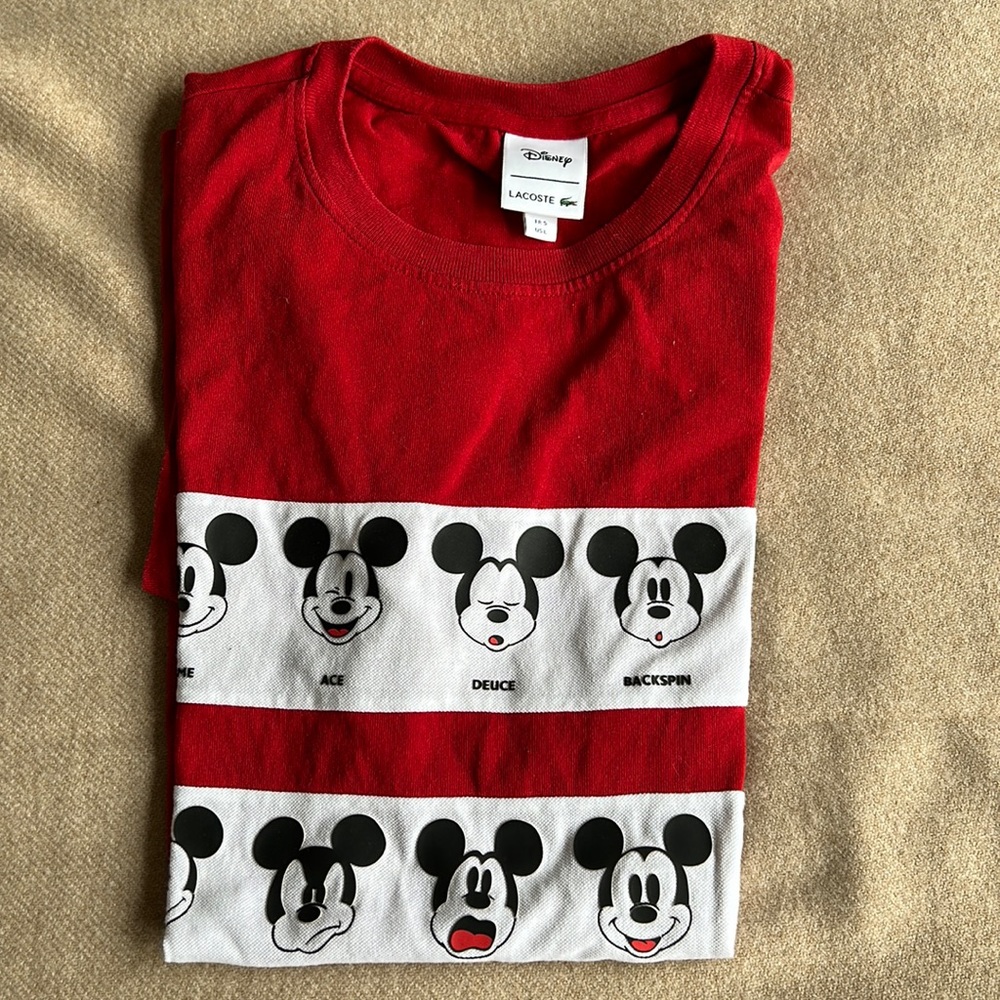Lacoste t-shirt Mickey Mouse size L / 5